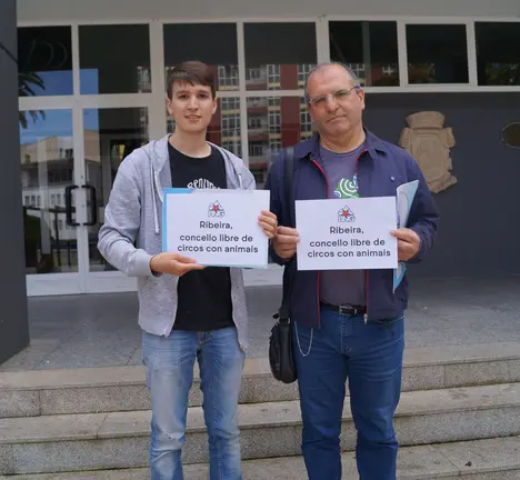 Lu&iacute;s P&eacute;rez Barral e Xos&eacute; V&aacute;zquez Cobas. Circos 3