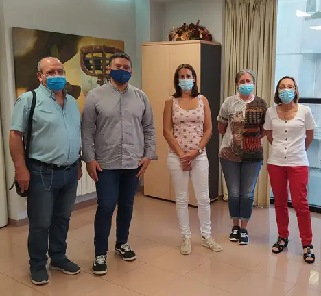 Os deputados do BNG, Rosana P&eacute;rez e Manuel Lourenzo, mantiveron encontros coas ANPAS da Barbanza