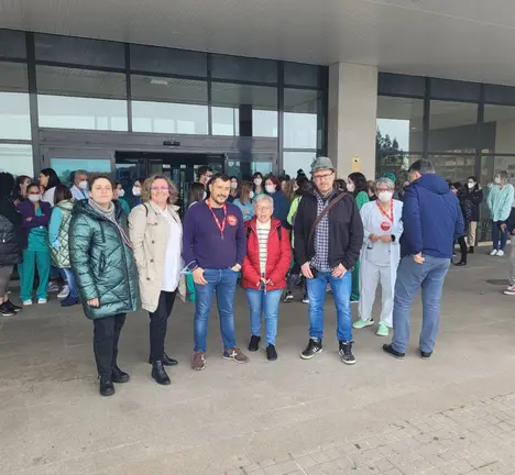 Membros do BNG no Hospital